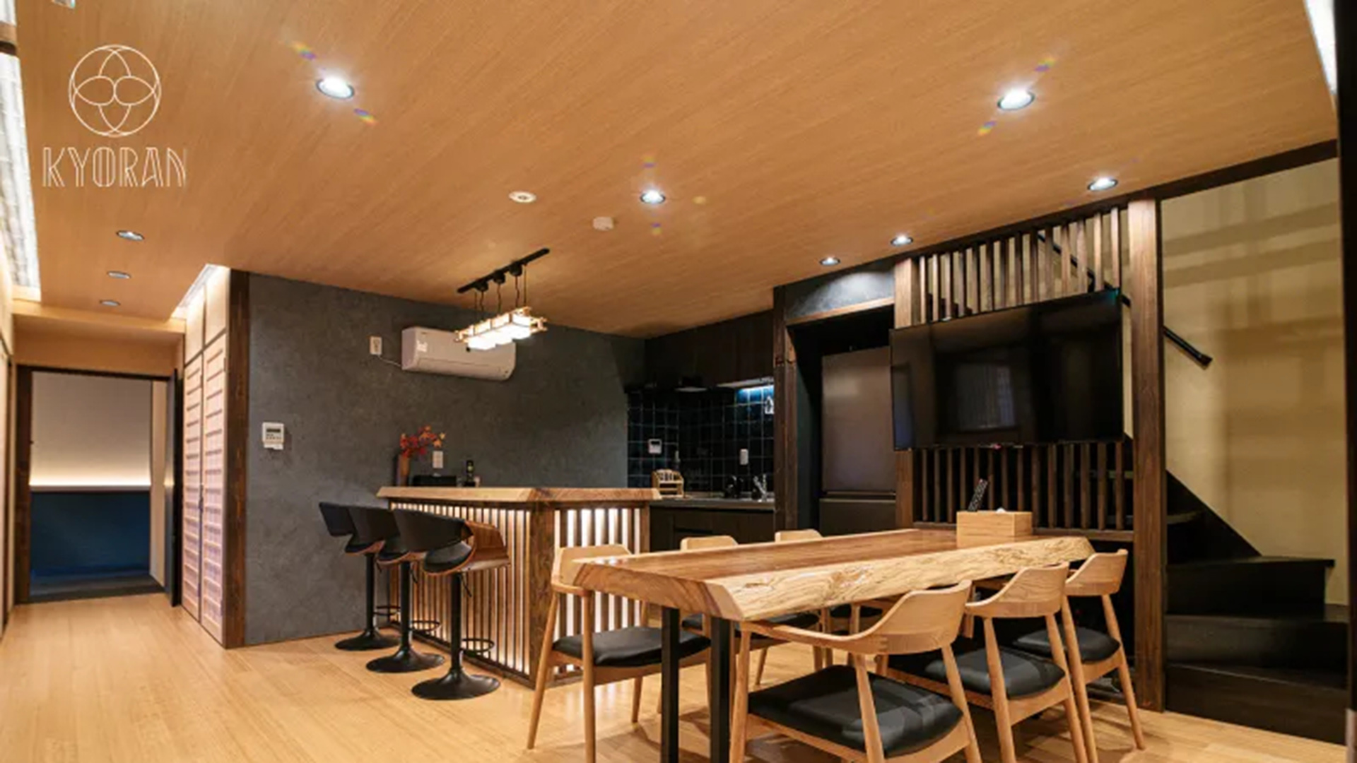 静月邸　リビング