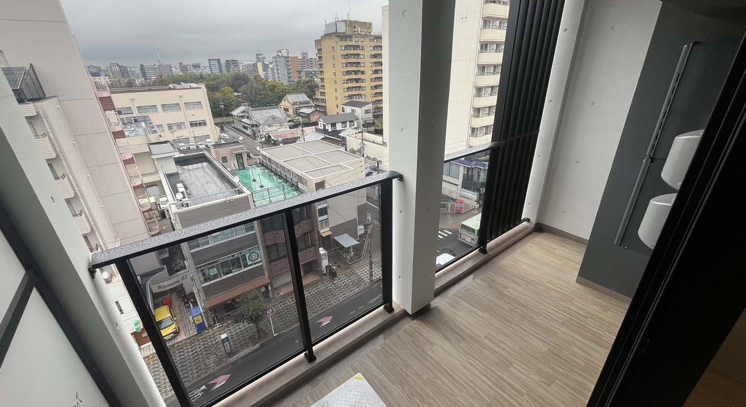 ラ・アトレレジデンス京都　バルコニー