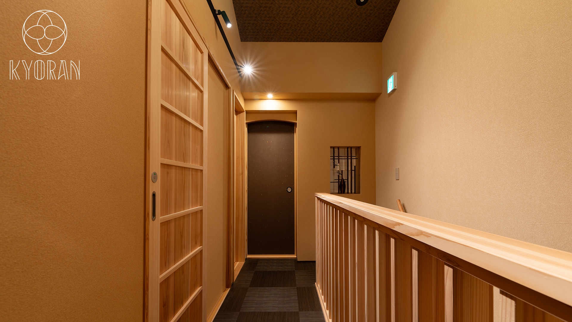 ゲストヴィラ　夕顔邸　2階廊下