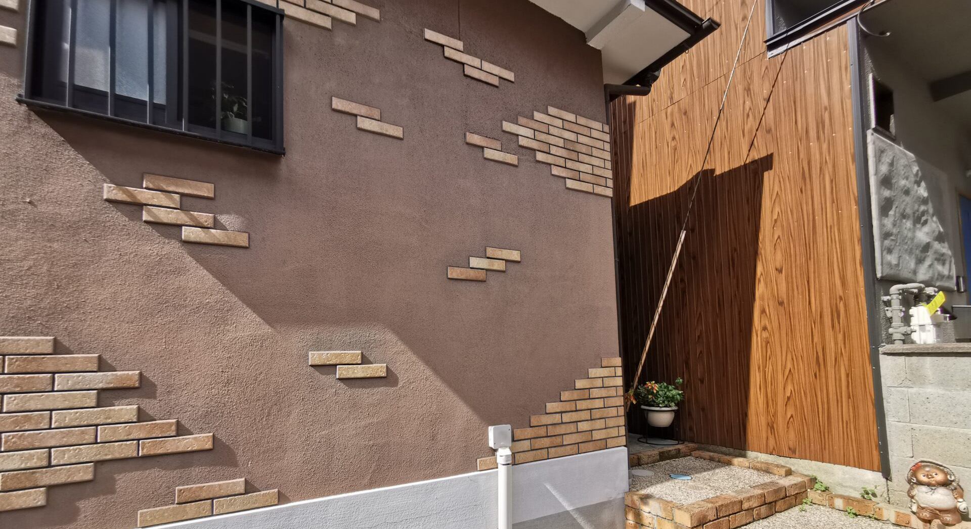 左京区岡崎天王町　アプローチ階段