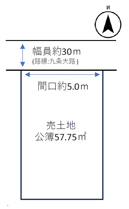 南区四ツ塚町平面図