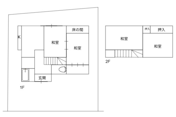 滋賀県東近江市佐野町平面図